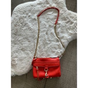 Rebecca Minkoff Mini MAC- Fire Engine